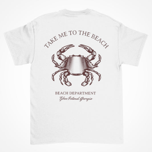 TYBEE ISLAND ®️ TAKE ME TO THE BEACH TEE -“TYBEE ISLAND”